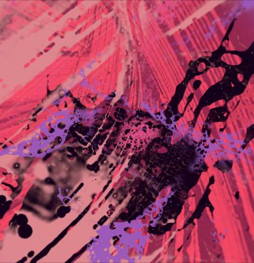 Metin için yeri olan boya lekeleriyle soyut arkaplan         