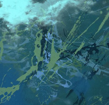 Boya lekeleriyle soyut arkaplan