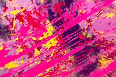 Arkaplanda soyut renkli lekeler             