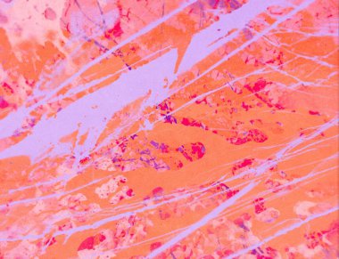 Arkaplanda soyut renkli lekeler