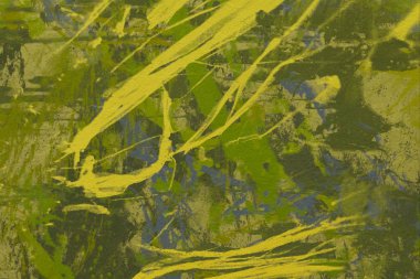 Metin için yeri olan boya lekeleriyle soyut arkaplan