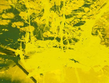 Metin için yeri olan boya lekeleriyle soyut arkaplan