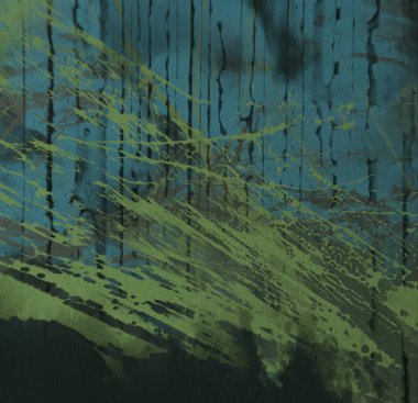 Metin için yeri olan boya lekeleriyle soyut arkaplan