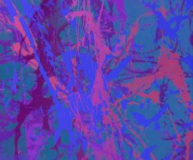 Metin için yeri olan boya lekeleriyle soyut arkaplan