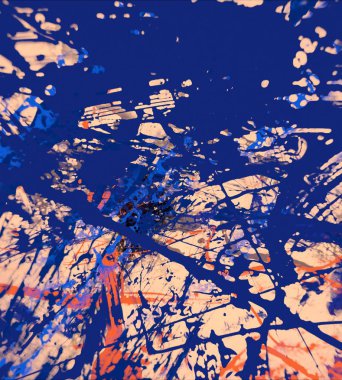 Boya lekeleriyle soyut arkaplan 