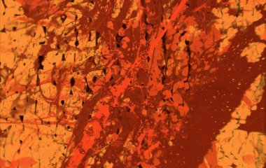 metin için alan ile arka planda soyut renkli lekeler