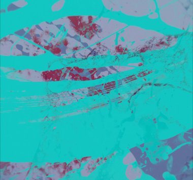 metin için alan ile arka planda soyut renkli lekeler