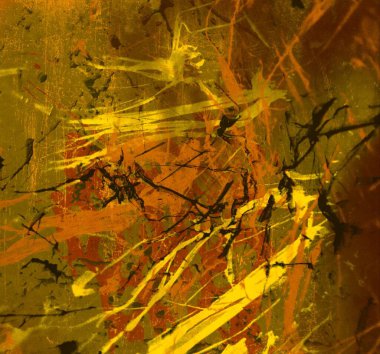 metin için alan ile arka planda soyut renkli lekeler