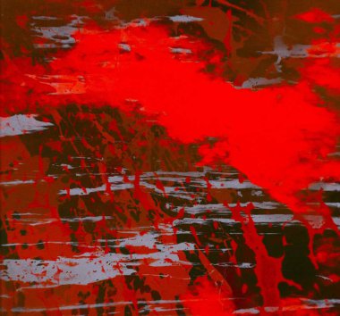 Metin için yeri olan boya lekeleriyle soyut arkaplan