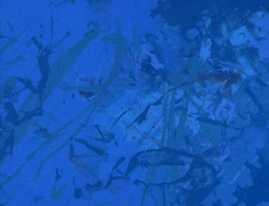 Arkaplanda soyut renkli lekeler