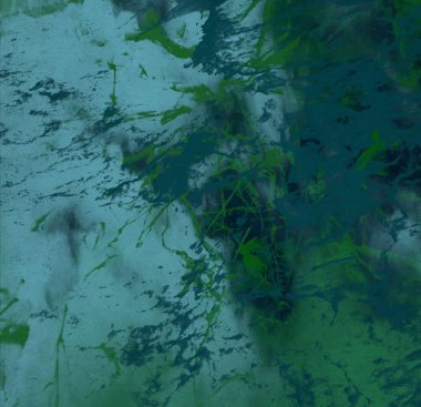 Metin için yeri olan boya lekeleriyle soyut arkaplan