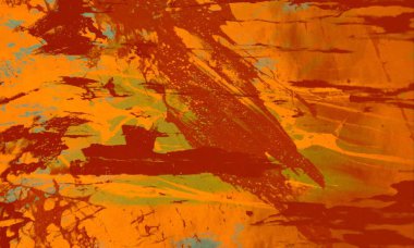 Metin için yeri olan boya lekeleriyle soyut arkaplan