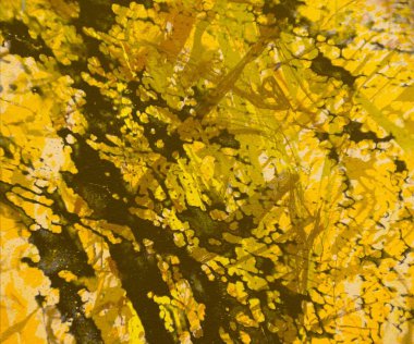 Arkaplanda soyut renkli lekeler