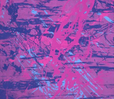 Arkaplanda soyut renkli lekeler