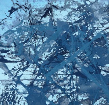 Boya lekeleriyle soyut arkaplan