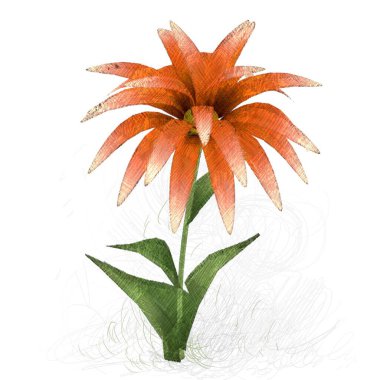 kopya alanı ile arka plan için sanatsal renkli illüstrasyon