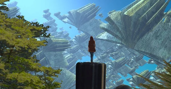 şehirde güzel çiçek