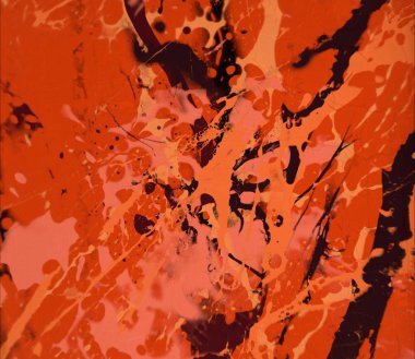 Boya lekeleriyle soyut arkaplan   