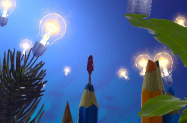 Gökyüzündeki kadın