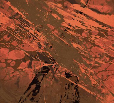 Arkaplanda soyut renkli lekeler