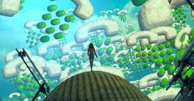 yeşil ve beyaz arkaplan