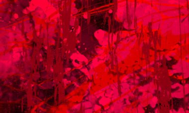 Arkaplanda soyut renkli lekeler