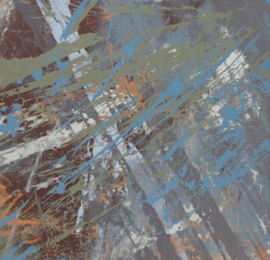 Arkaplanda soyut renkli lekeler           