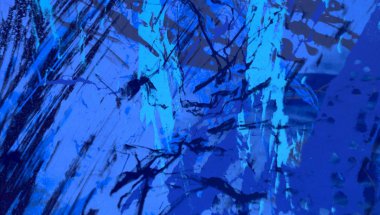 Metin için yeri olan boya lekeleriyle soyut arkaplan  