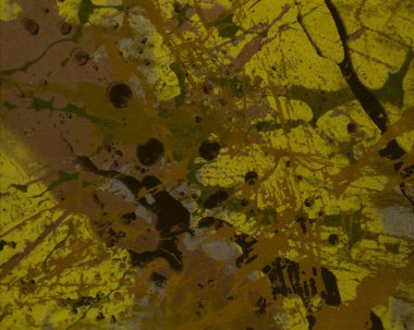 metin için alan ile arka planda soyut renkli lekeler