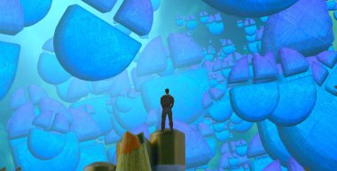 mavi ve beyaz arkaplan