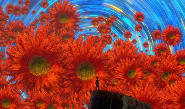 metin için alanı olan soyut kavramsal yaratıcı arkaplan 