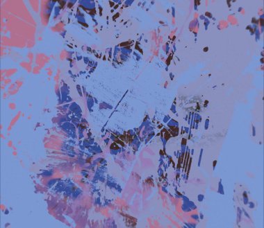 metin için alan ile arka planda soyut renkli lekeler