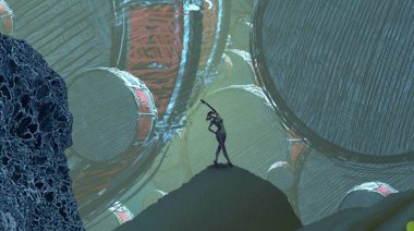 soyut renkli arkaplan, alanı kopyala