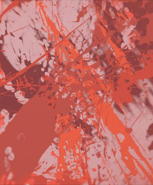 Metin için yeri olan boya lekeleriyle soyut arkaplan 