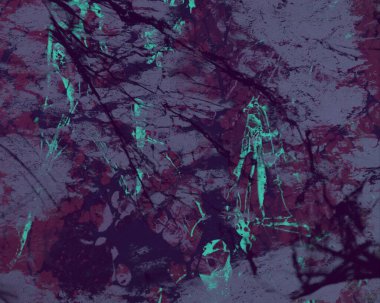 Metin için yeri olan boya lekeleriyle soyut arkaplan