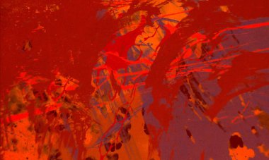 Metin için yeri olan boya lekeleriyle soyut arkaplan