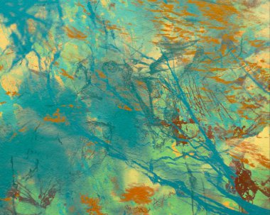 Boya lekeleriyle soyut arkaplan