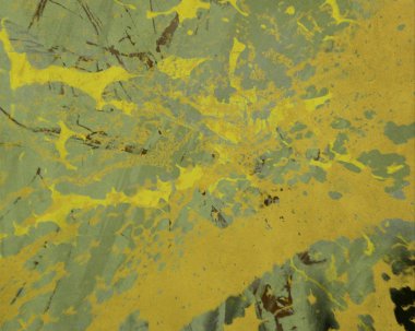 metin için alan ile arka planda soyut renkli lekeler