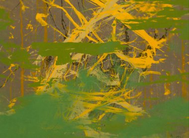 Arkaplanda soyut renkli lekeler