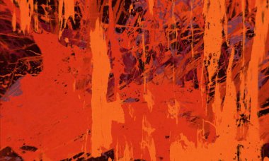 Arkaplanda soyut renkli lekeler