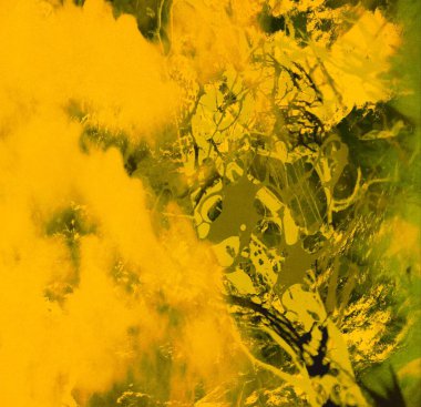 Arkaplanda soyut renkli lekeler