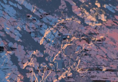 metin için alan ile arka planda soyut renkli lekeler