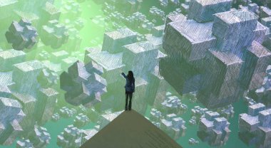 soyut renkli arkaplan, alanı kopyala