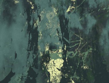 Boya lekeleriyle soyut arkaplan