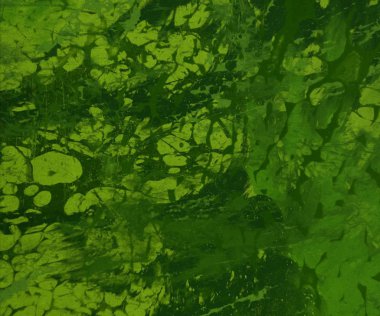 metin için alan ile arka planda soyut renkli lekeler