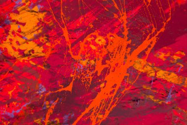 Metin için yeri olan boya lekeleriyle soyut arkaplan 