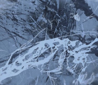 Metin için yeri olan boya lekeleriyle soyut arkaplan  