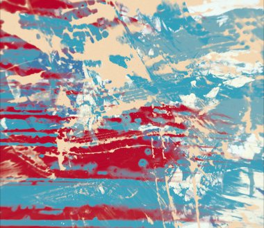 Metin için yeri olan boya lekeleriyle soyut arkaplan   