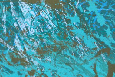 metin için alan ile arka planda soyut renkli lekeler