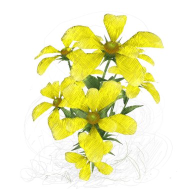 Renkli çiçek doku arka plan 